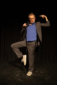 Severin Groebner auf der Bühne